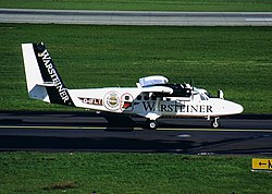 Vormals betriebene de Havilland Canada DHC-6 Twin Otter der Air Evex