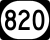 Kentucky Route 820 marker