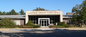 Das Garfield County Courthouse in Burwell