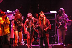 George Clinton and Parliament-Funkadelic performing at the Granada Theater in Dallas, Texas, May 4, 2006