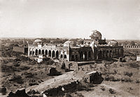 Jama Mosque Gulbarga (b. 1367), pictured in 1880.