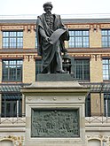 Statue of Gutenberg, Imprimerie nationale, Paris