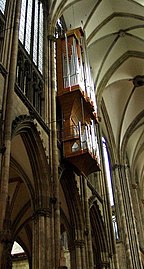 Choir organ in Cologne Cathedral