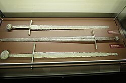 Schwerter im historischen Museum