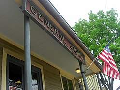 The Oldwick General Store in Tewksbury Township, New Jersey