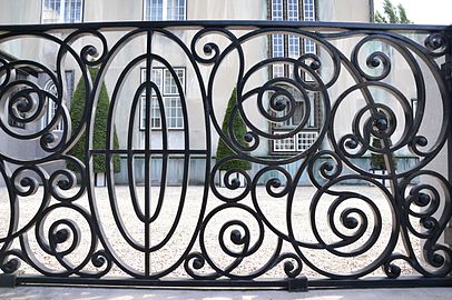 Gate of the Stoclet Palace by Josef Hoffmann (1905–1911)