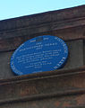 The heritage placard found on the gate at Barnato Road