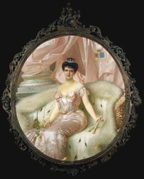 Portrait of Amélie of Orléans, Queen of Portugal, 1905