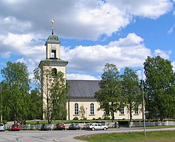 Sävar Church in June 2007