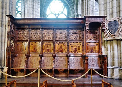 The choir stalls (16th c.)