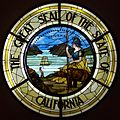 1908 "sky" light seal in the California State Capitol