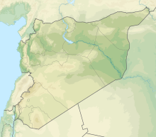 Battle of the Yarmuk is located in Syria