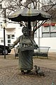 Marktfrau-Skulptur am Marktplatz