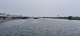 View of Eastern part (KDP-2) of Kidderpore Dock