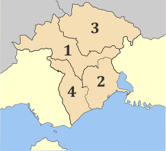 Municipalities of Xanthi