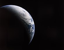 Earth, photographed from Apollo 4