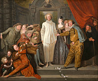 The Italian Comedians, c. 1719–1721, National Gallery of Art, Washington, D.C.