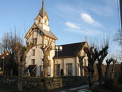 View of the Flosta Church