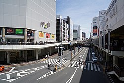 Cityscape in front of Machida Station (Haramachida 6-chome)