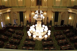 Chamber of the California Assembly