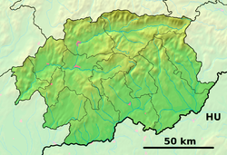 Kováčová is located in Banská Bystrica Region