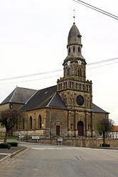 The church in Beaumont-en-Argonne