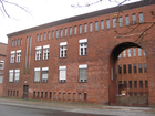Fassade des Um- und Abspannwerks Wittenau