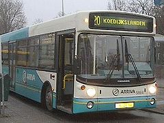 Bus der Arriva Nederland in Meppel