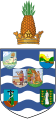 Coat of arms of the British Leeward Islands (1909–1940)