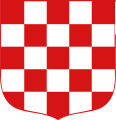 Coat of arms used in 1990, before adoption of the current coat of arms