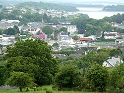 Donegal Town, as seen from Drumroosk East