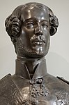 Bust of Prince Ferdinand Philippe, Duke of Orléans (1810–1842), son of Louis Philippe I. Cast in bronze by Eugène Gonon