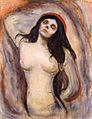 Edvard Munch: Madonna, 1895