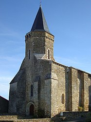 The church of Saint-Georges, in Saint-Juire-Champgillon