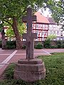 Hersfelder Doppelkreuz in der Stadt Bad Hersfeld