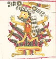 Mayahuel as depicted in the Codex Borgia.