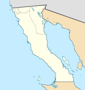 Sierra de La Asamblea is located in Baja California