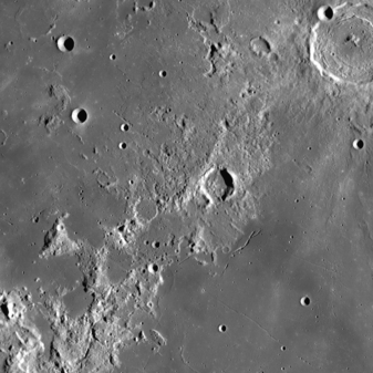 LRO image of Montes Secchi