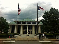 The North Carolina State Legislative Building in Raleigh, North Carolina