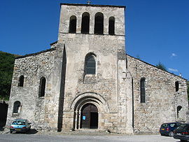 The church of Our Lady of Prévenchère, in Montpezat-sous-Bauzon