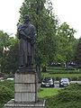 Monument of Adam Mickiewicz in Gorzów Wielkopolski (1956)