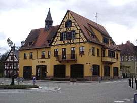 The town hall in Weitbruch