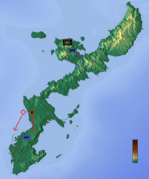 Satsuma destroys Nakijin Castle; Ryukyuan army retires; Satsuma army lands at Yomitan and advances towards Urasoe; Satsuma fleet advances towards Naha (1–3 May 1609)