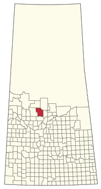 Location of the RM of Canwood No. 494 in Saskatchewan