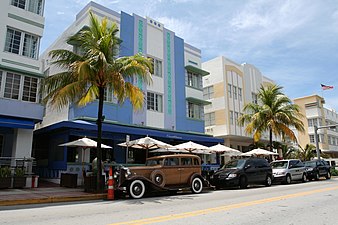 Miami Beach Architectural District from 1920s–1930s