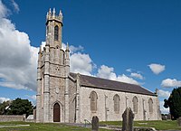 St Columba's Church where she married in Tullow