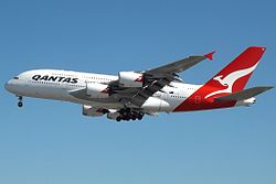 Airbus A380-800 der Qantas