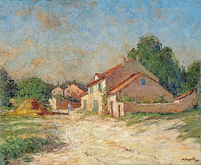 Vieilles maisons, effet de soleil (1907)