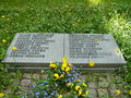 World War II memorial at the St. Nicolai cemetery