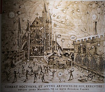 Welcoming King Henry IV to Metz with fireworks – 1603